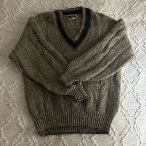 Cable Knit Scottish Sweater